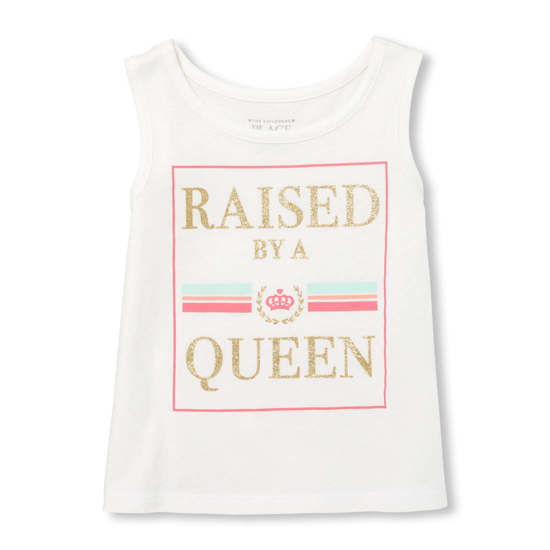 The Children's Place Baby Girls Novelty Graphic Matchable Tank Tops