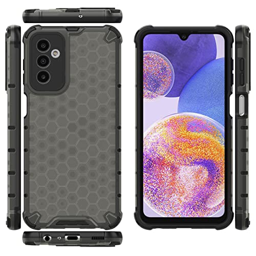 Image of Glasgow Back Case Cover Designed for Samsung Galaxy F23 5G / M23 5G - Black