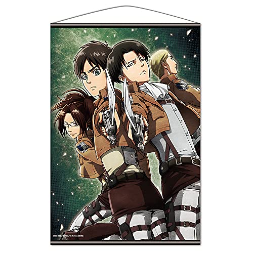 進撃の巨人　リヴァイ　エレン　大判（B1）　タペストリー 進撃の巨人 リヴァイ エレン 大判（B1） タペストリー 進撃の