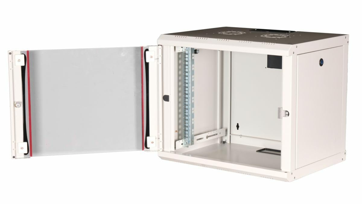 Equip Armadio per server, 19'', 09U, 600 x 450 mm, porta in vetro, grigio