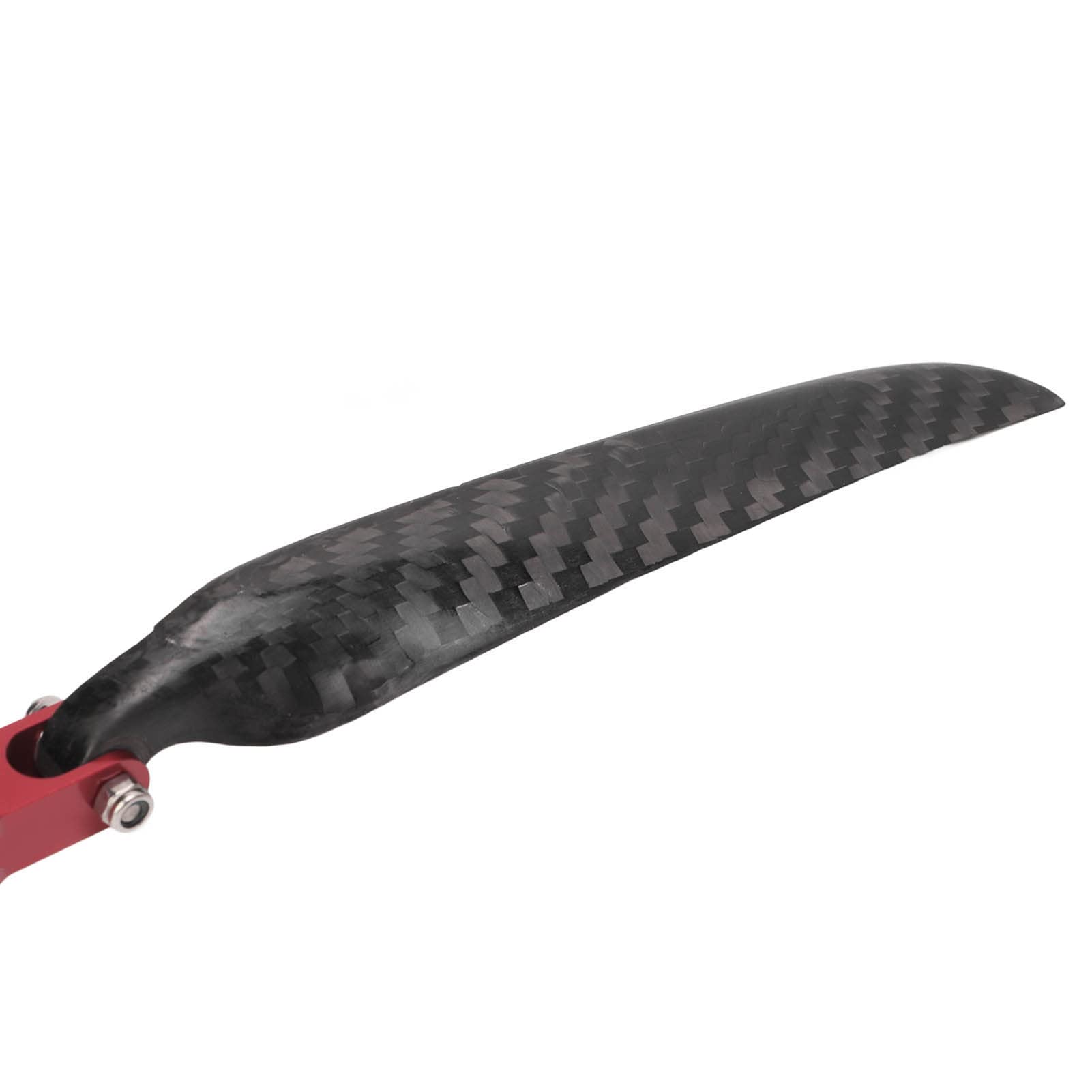 2 cuchillas de hélice plegable de avión RC con material de fibra de carbono para el modelo de plano RC