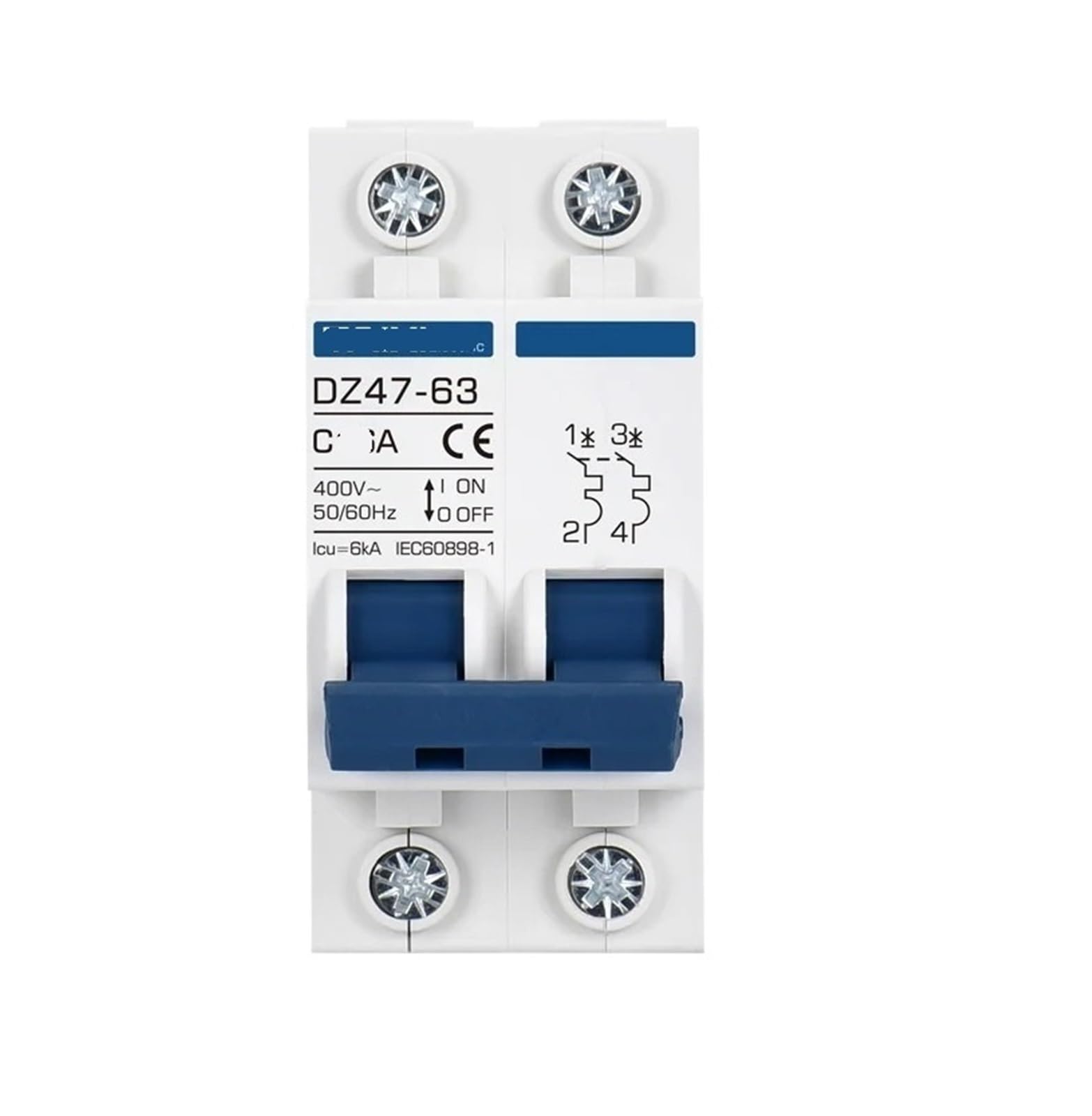 Disjoncteur miniature DZ47 220V interrupteur pneumatique 2P 10A basse tension