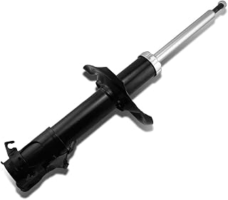 Auto Dynasty Compatible with Infiniti I35 Maxima Black Powder Coated Mild Steel Front Left Gas Shock Absorber