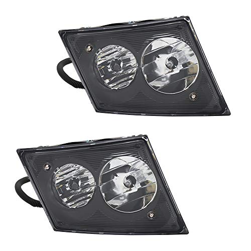 LEAVAN LED Fog Light Lamp Volvo VNL Passenger&Driver Compatible for Volvo VNL 2003-2017 Truck