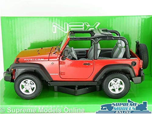 Amazon | ウィリー ジープ ラングラー ルビコン ミニカー 1/24 JEEP