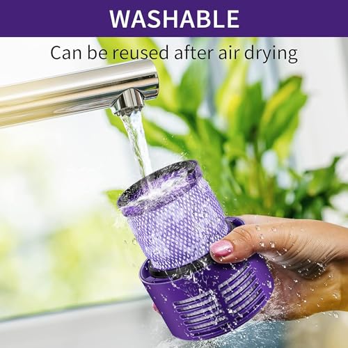Morpilot Filter for Dyson V10 - Replacement Filters Vacuum Washable Filter Compatible with Dyson V10 Cyclone Series V10Absolute V10Animal V10Total Clean SV12 - Image 4