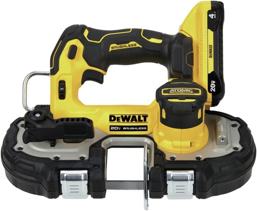 DEWALT ATOMIC 20V MAX* Brushless Cordless 1-3/4 in. Compact Bandsaw Kit (DCS377Q1)