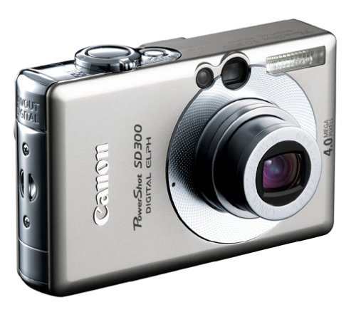 Amazon.com : Canon Powershot SD300 4MP Digital Elph Camera with 3x