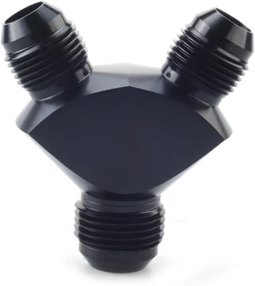 Automobile Fuel Line Y-block External Thread Connector Connection Accessories MYF-AN10-AN8