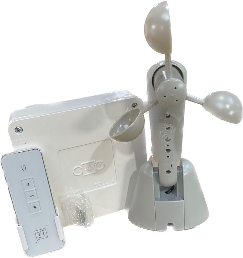 Anemometro con telecomando per tende da sole