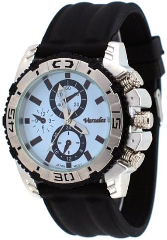 Varsales 'Arctic White' Seaman Faux Chrono Watch 5011-7
