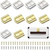 🧰【Diseño elegante】La apariencia y el diseño grueso de la hebilla de la caja no solo pueden garantizar el sellado exquisito y hermoso de la carcasa, sino que también enfatizan la practicidad. Se puede utilizar en estilo moderno y estilo retro.