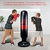 Punching-Bag-for-Kids-Locsee-Inflatable-Freestanding-Bop-Bag-for-Adults-Kids-Fitness-Boxing-Target-Bag-with-Stand-Training-Kickboxing-Equipment-63-inch Punching Bag for Kids, Locsee Inflatable Freestanding Bop Bag for Adults Kids Fitness Boxing Target Bag with Stand Training Kickboxing Equipment (63 inch)