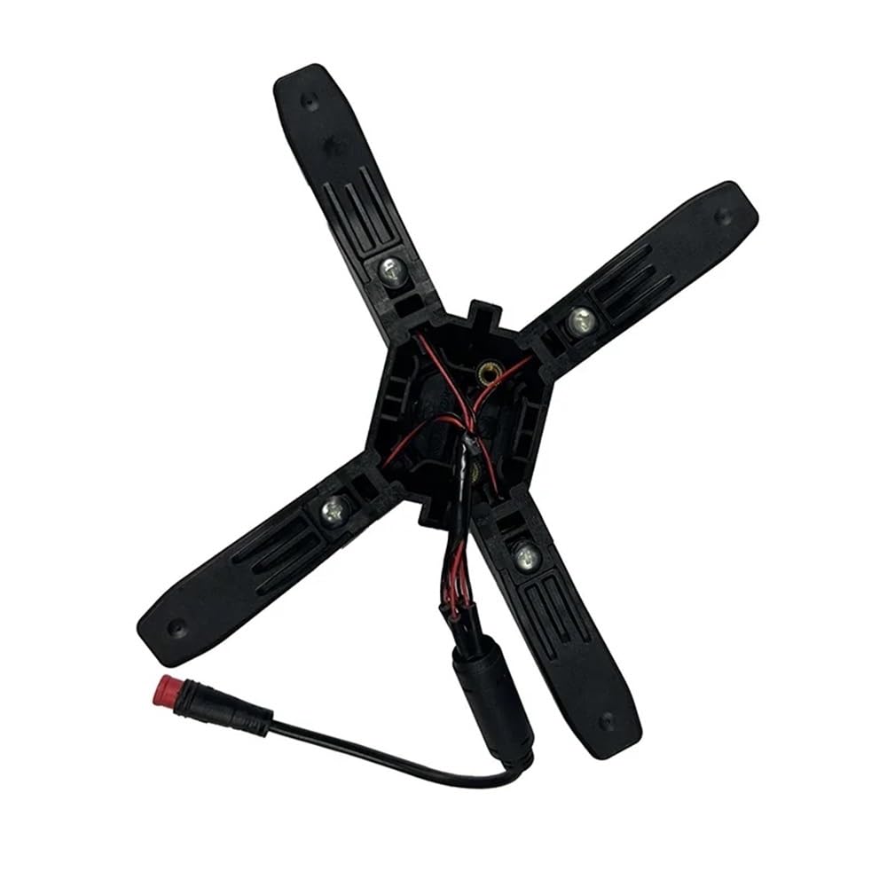 HUTBUVEAW Phare avant 4 W en forme de X for Ninebot ZT3 Pro – Éclairage avant et feux de jour ultra-lumineux