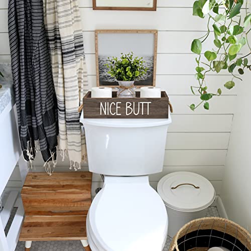 TEOUIOS-Hello-Sweet-Cheeks-Bathroom-Decor-Toilet-Paper-Storage-Basket-with-Rope-Handle-Funny-Sweet-Cheeks-Toilet-Paper-Holder-2-Sides-Nice-Bath-Decor-for-Shelves-Brown-Wood-Box-Bathroom-Organizer TEOUIOS Hello Sweet Cheeks Bathroom Decor Toilet Paper Storage Basket with Rope Handle Funny Sweet Cheeks Toilet Paper Holder 2 Sides Nice Bath Decor for Shelves Brown Wood Box Bathroom Organizer