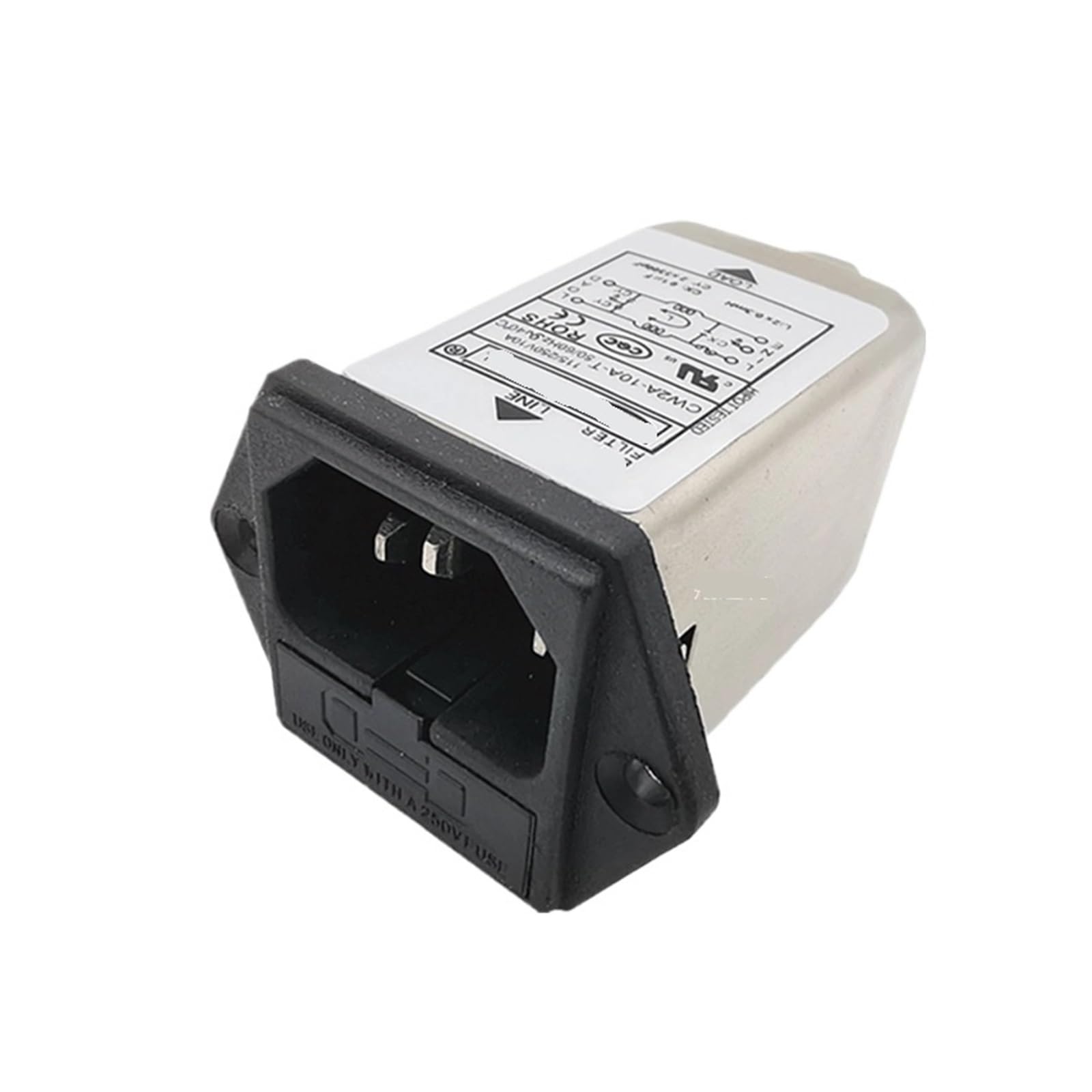 0P7br328b 5V Double Insurance Switch Power Filter Cw2c-10A-T 10A 6A 1B 2B 2A(Cw2a -06A -T 6A)