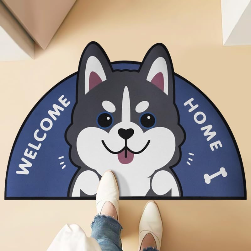 Miniatura 8 de MIRA HOME Tapete de baño súper absorbente, parte inferior de goma antideslizante, tapete de baño de secado rápido, tapete de puerta fácil de