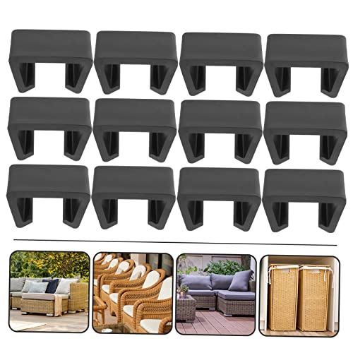 POPETPOP 48 Peças Slot Para Cartão De Sofá Sofá Móveis Ao Ar Livre Fixadores De Pátio Cadeira Ao Ar