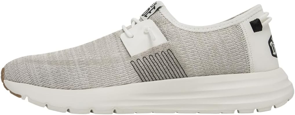 Hey Dude Sirocco Dual Knit Sneakers for Men - Removable Foam Insole - Textile Upper - Round-Toe Design