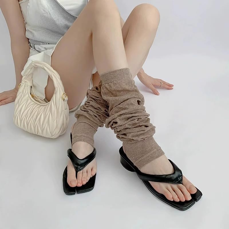 GGOOB 2 Pack Lace Mesh Long Sockes for Cowboy Boots Women Thigh High Socks Leg Warmer Y2k Sheer Stocking Aesthetic Stuff2