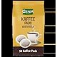 Röstfrischer Kaffee, Pads 50 Stück, 350g, GINA - ideal für Senseo
