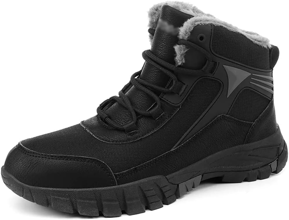Men's Winter Anti-Slip Shoes Warm Breathable Snow Shoes(40 Code)