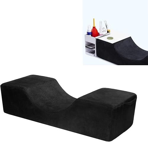 Miniatura 7 de ZJchao Almohada cervical de extensión de pestañas en forma de U, cómodas almohadas cervicales de espuma viscoelástica para extensiones de pestañas,