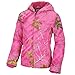 Carhartt Big Girls' Sherpa Lined Zip Camo Redwood Jacket