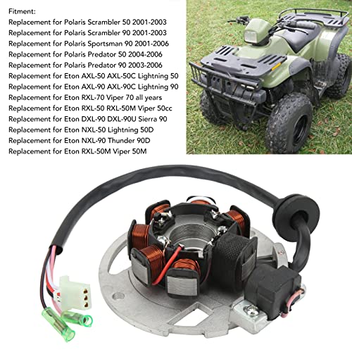 0450523, bobina de estator gerador resistente à abrasão baixas perdas magnéticas para ATV