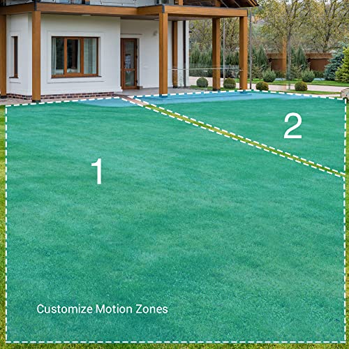 Zmodo Outdoor Wireless Security Camera, 1080P Hd Plug-In Camera, Night Vision, Motion Detection, Ai Detection, Wifi Camera, Work With Alexa, Black, 3Pack #TOP5