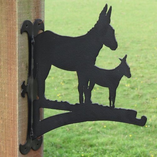 Profiles Donkey And Foal Hanging Basket Bracket