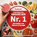 Tefal Quickchef+ 2-in-1 Stabmixer und Zerkleinerer, 1000 W, intuitive Geschwindigkeitsregelung, Turbo-Taste, Spritzschutz, Powelix-Messer-Technologie, Edelstahl, Schwarz, HB672830