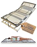 Qualität Made in Germany: Unsere Lattenroste werden komplett in Deutschland gefertigt und bereits fertig montiert zu Ihnen nach Hause versendet. Für die Fertigung werden ausschließlich durchgehende und hochwertige Holme verwendet, um dauerhafte Stabilität und Haltbarkeit sicherzustellen.