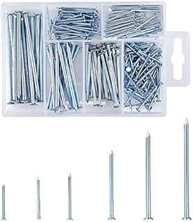 240Pcs Assorted Nails Set Furniture Nails for Repair DIY Hanging Pictures Wood Home Construction