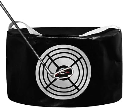 Scott Edward Golf Smash Bag Golf Impact Bag, Power Smash, Hitting Pocket, Golf Practice Swing Tool Waterproof Durable PVC Fabric