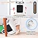 FOCHEA Calefactor Eléctrico Cerámico 1800W Bajo Consumo Calentador de Aire Caliente y...