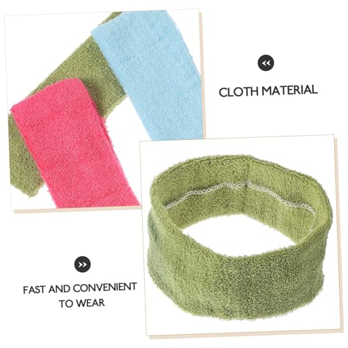 Yardwe 3 Pecas Bandana Esportiva Tiaras Esportivas Faixas De Suor Mulheres Faixas De Cabelo Portátei