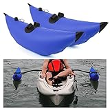Lixada Kayak outriggers Kayak 2 PCS Stabilization System Kayak PVC Inflatable Outrigger Float with Sidekick Arms Rod Kayak Stabilizers