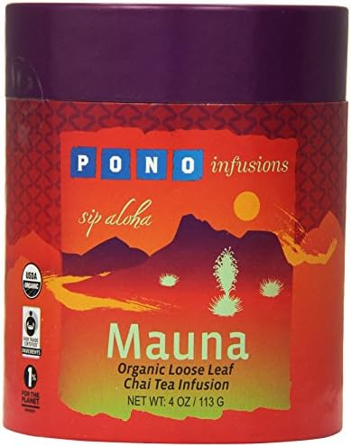PONOinfusions Mauna Chai Tea Infusion, 4 Ounce