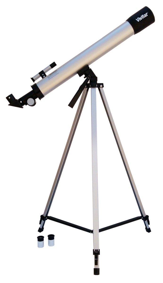 Vivitar TEL50600 60x Zoom Telescope Diameter 50 mm Comes with Tripod and Viewfinder