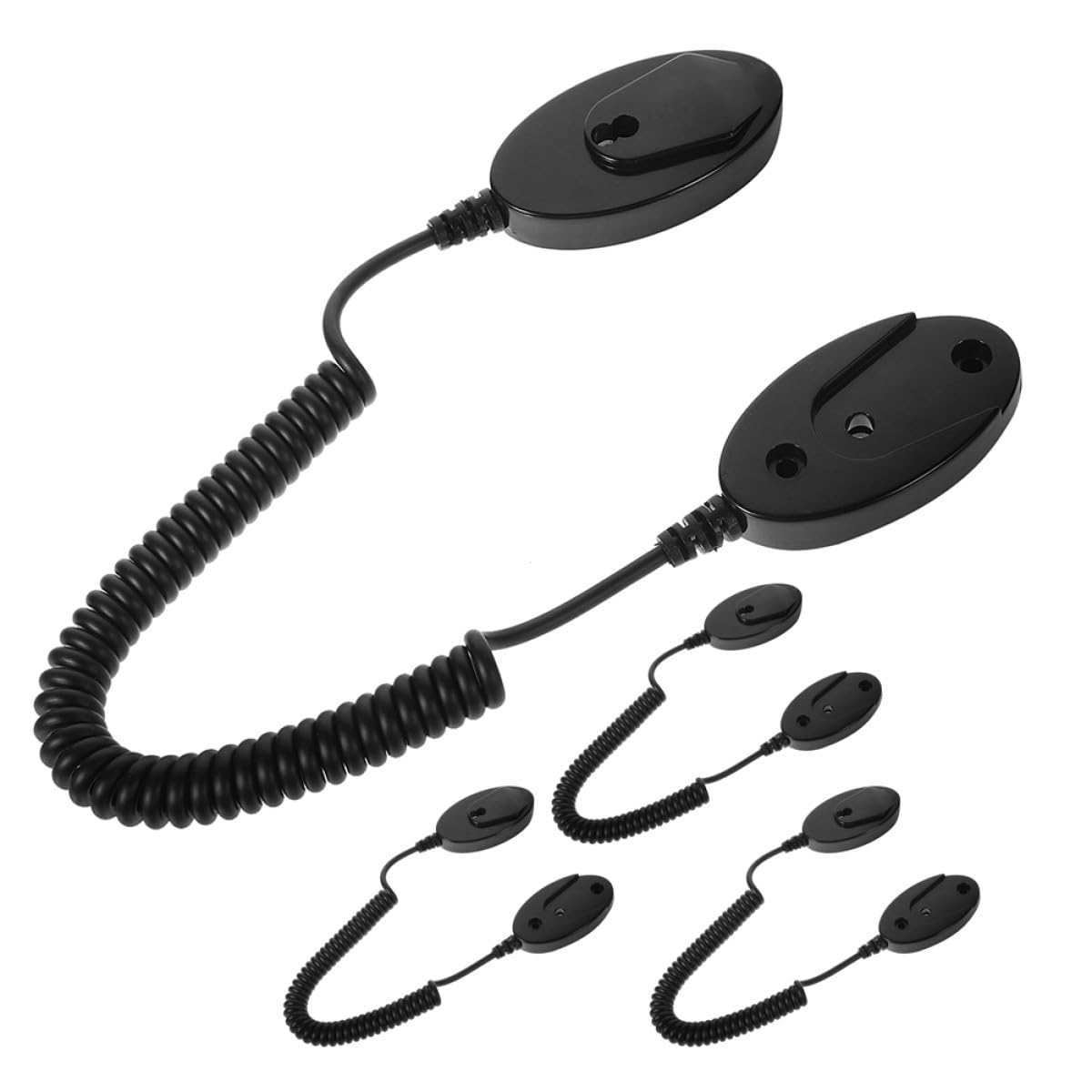Soporte remoto reutilizable con cable retráctil de acero para evitar pérdidas 8
