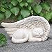 Good Night My Friend Until We Meet Again Sleeping Cat 8 Inch Bereavement Garden Statue