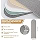 6 Stück 3D Wandpaneele,56x15cm XPE-Schaum Wandpolsterung Selbstklebend Polsterpaneel Antikollision Wandpolster für Schlafzimmer,Kinderzimmer (Hellgrau)