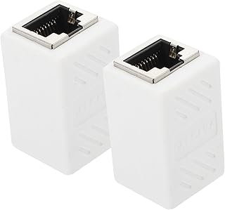 OSALADI 4 Pcs Network Cable Connector Ethernet Extender Switc Rj Connector Female to Female Ethernet Coupler Ethernet Adapter Extender Wireless Ethernet Cat 5 Connector Cat 5 Coupler