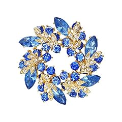 Light Blue Gold-Tone