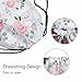 Sotunad Drawstring Bags Romantic French Bouquets Red Pink Rose White Peony Camellia Hydrangea Blue Berries Sport Gym Sack Drawstring Bag String Bag Yoga Bag 14x16.9 Inch