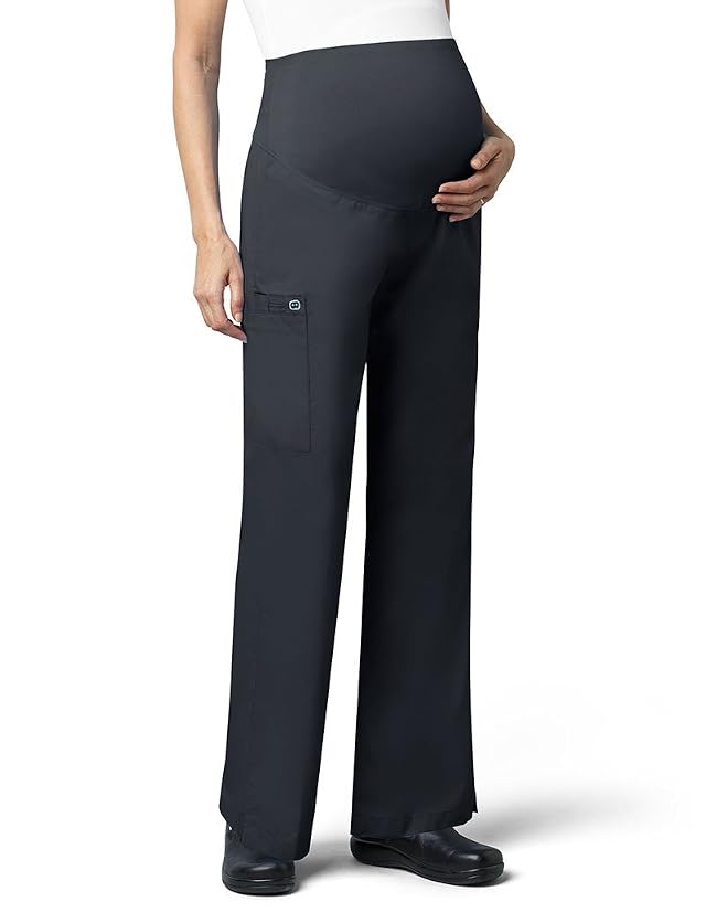 WonderWink womens Wonderwork Maternity medical scrubs pants Pewter XX-Large US