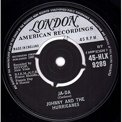 JOHNNY AND THE HURRICANES - JA DA - 7 inch vinyl / 45