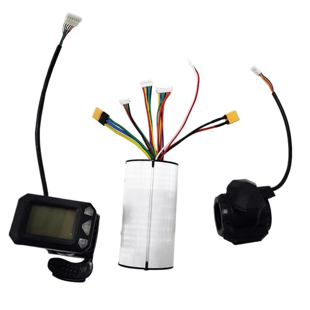 Centralina Monopattino Elettrico Set acceleratore senza spazzole Display LCD freno controller scooter elettrico 24V/36V
