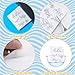 12pcs Water Soluble Embroidery Paper, 8.5